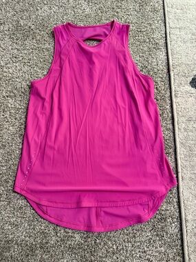 lululemon athletica Magenta Sleeveless Performance Tank